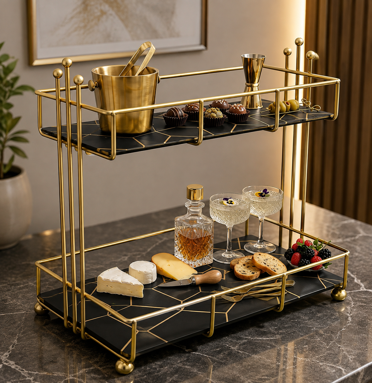 Luxury makeup orgainzer, Bathroom & Dressing Table Organizer