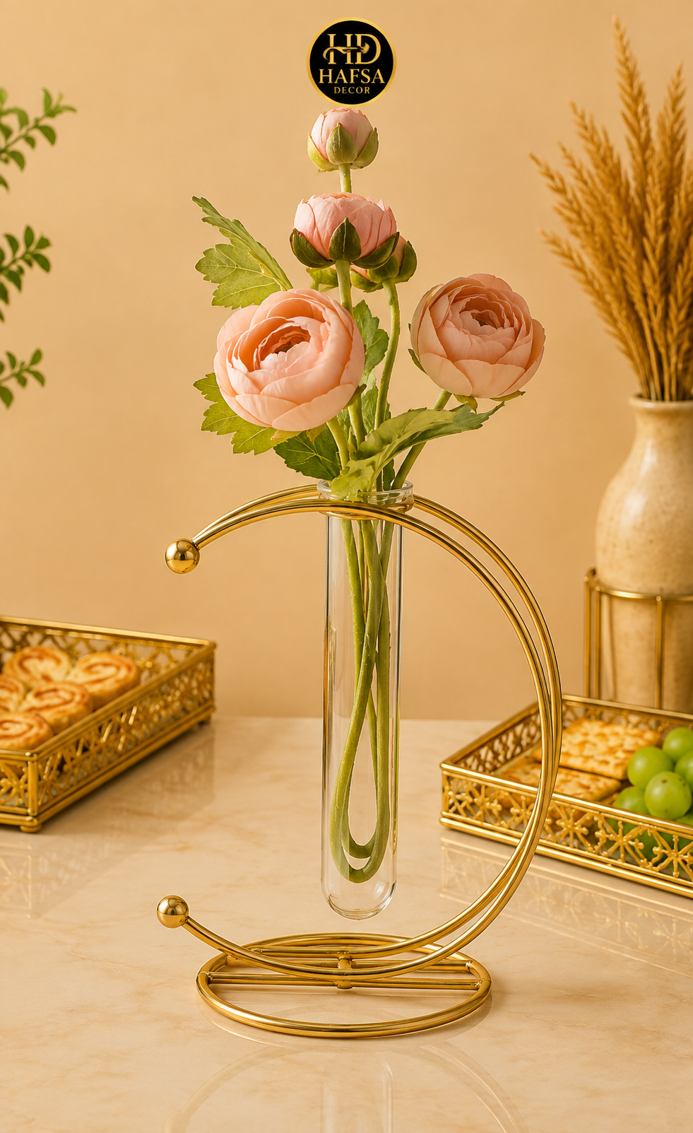 Vase for Home Decor – Elegant Luxury Decorative Flower Vase