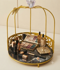 Hafsa 1-Layer Butterfly Single Cage Organizer – Elegant Cosmetic & Vanity Storage Rack