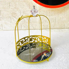 1-Layer Butterfly Single Cage Organizer – Elegant Cosmetic & Vanity Storage Rack