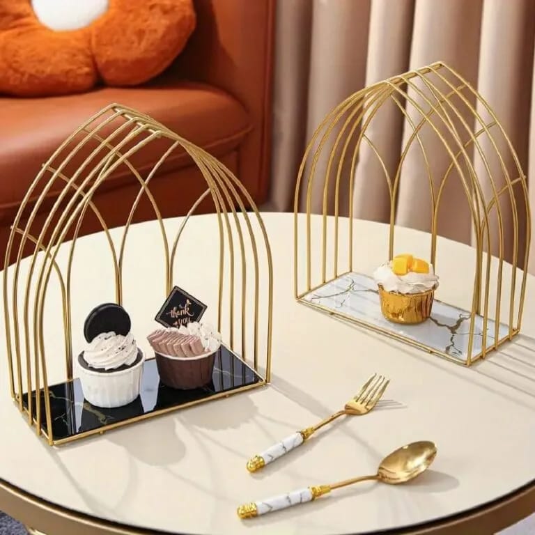 Hafsa Decorative Mehrab Makeup Organizer Cage