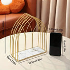 Anaya Decorative Mehrab Makeup Organizer Cage