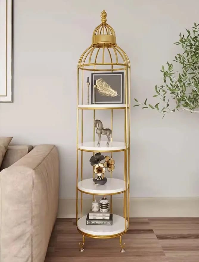 Hafsa Special 4 Layers Birds Cages Rack Storage – Luxury Multipurpose Organizer Stand
