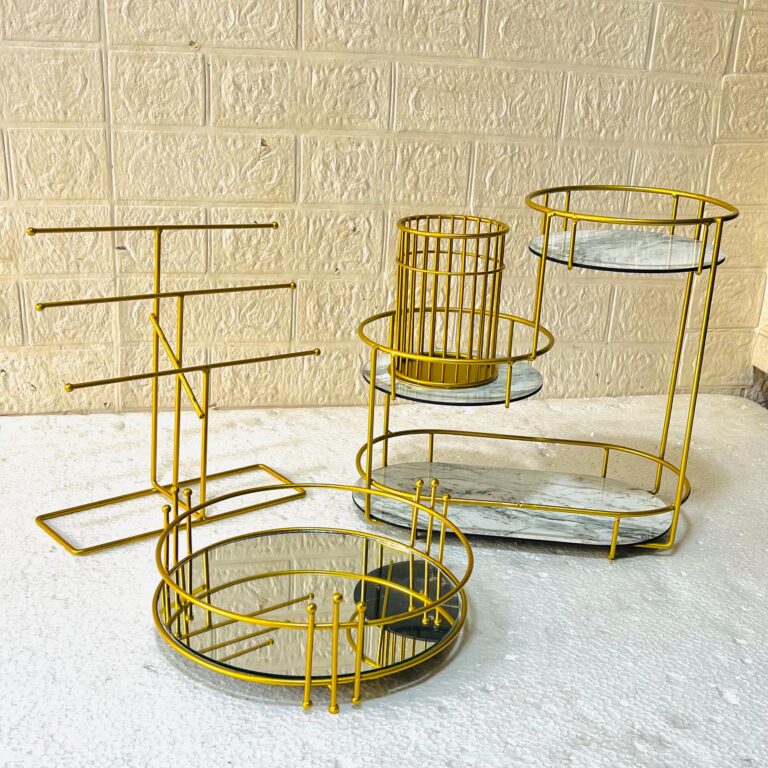 Hafsa Decor Deal No. 3 – Trendy 4 Articles Home & Vanity Organizer Set