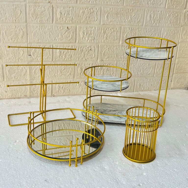 Hafsa Decor Deal No. 3 – Trendy 4 Articles Home & Vanity Organizer Set