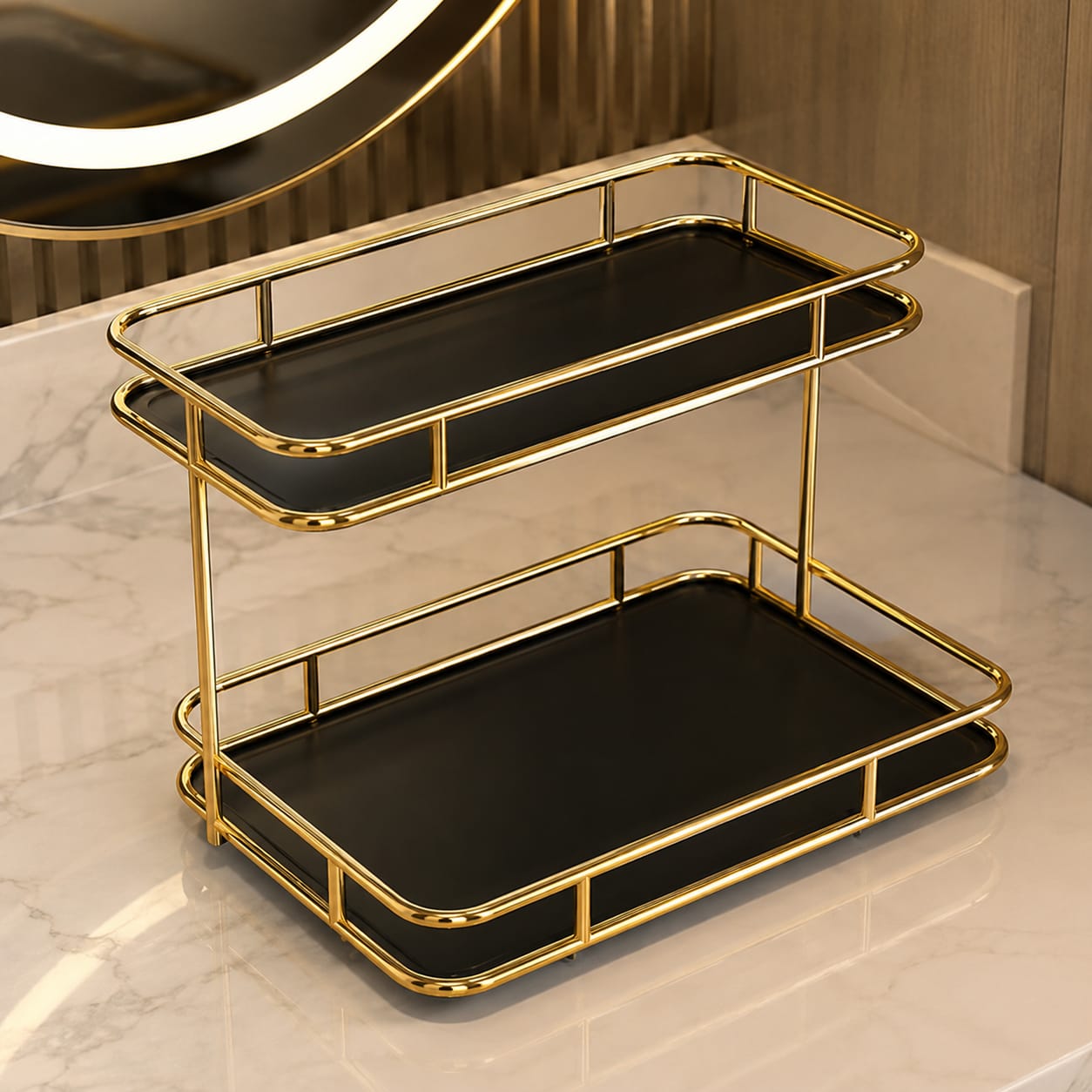 Multi-Purpose Storage Rack for Cosmetics, Skincare & Accessories