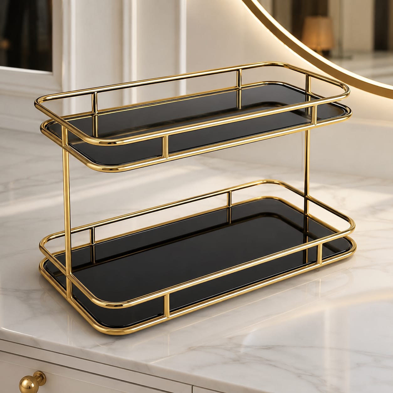 Multi-Purpose Storage Rack for Cosmetics, Skincare & Accessories