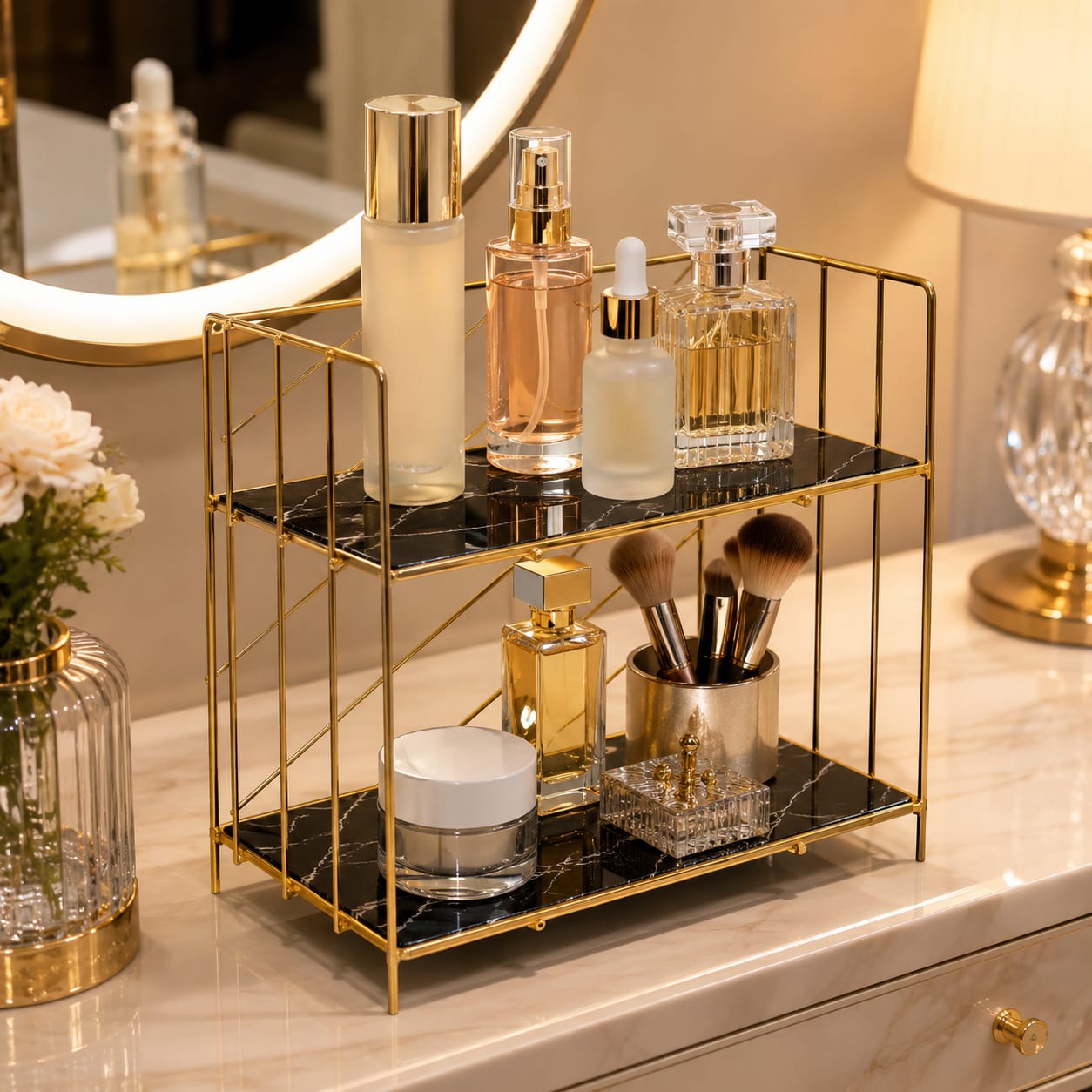 Multi 2 Layers Cosmetics Organizer – Purpose