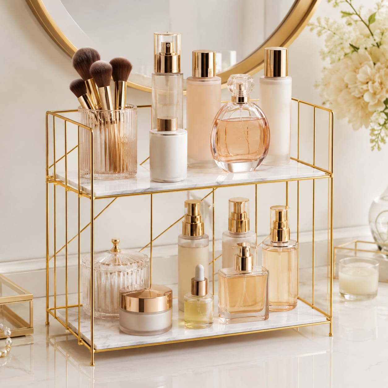Multi 2 Layers Cosmetics Organizer – Purpose