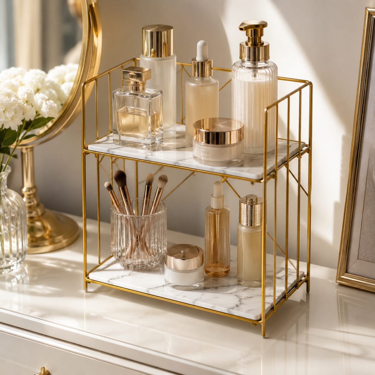 Multi 2 Layers Cosmetics Organizer – Purpose