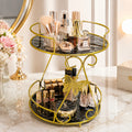 2 Layers Butterfly Organizer Stand – Elegant Multi-Purpose Storage Rack