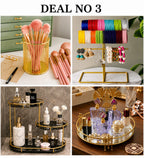 Anaya Decor Deal No. 3 – Trendy 4 Articles Home & Vanity Organizer Set