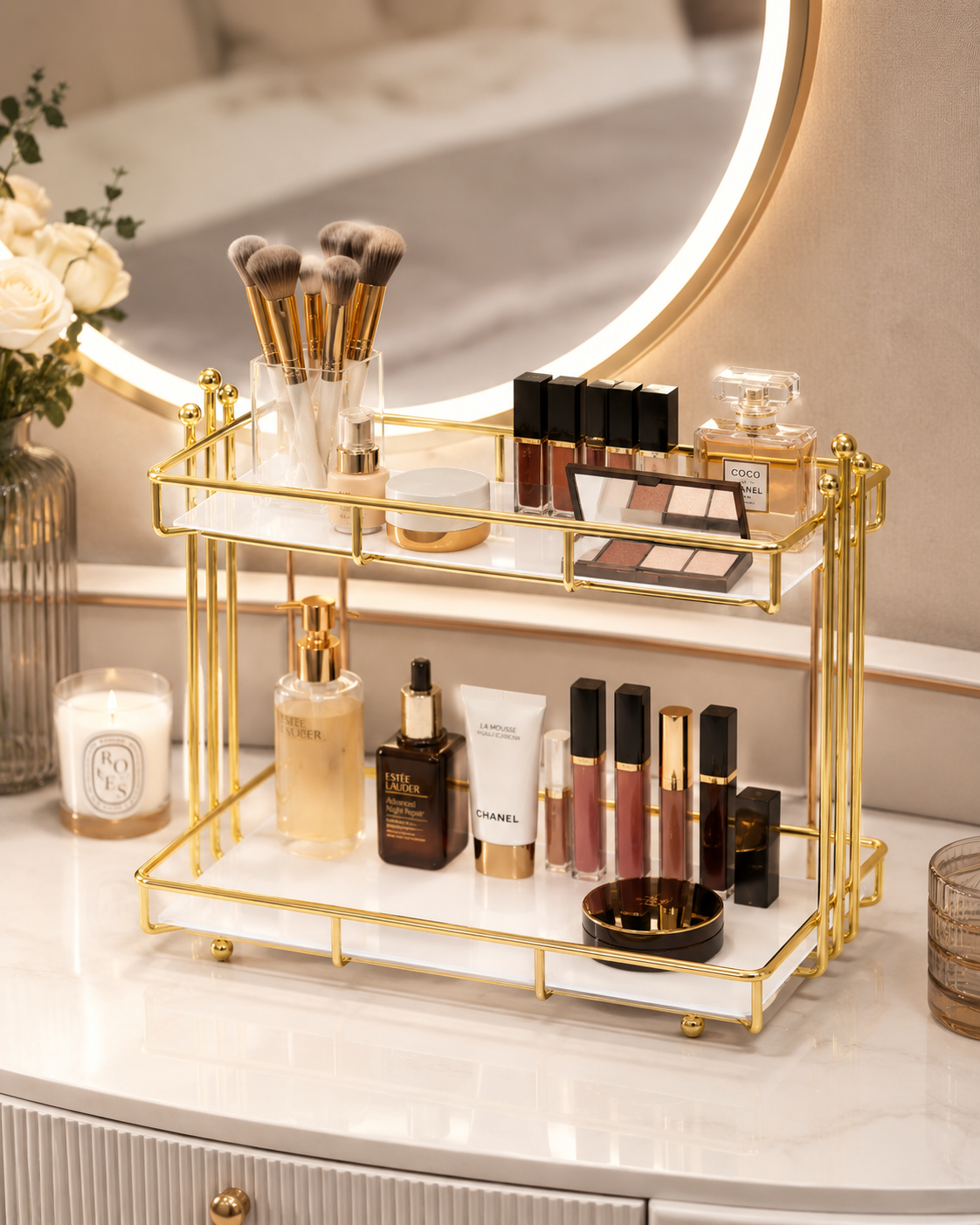 Luxury makeup orgainzer, Bathroom & Dressing Table Organizer