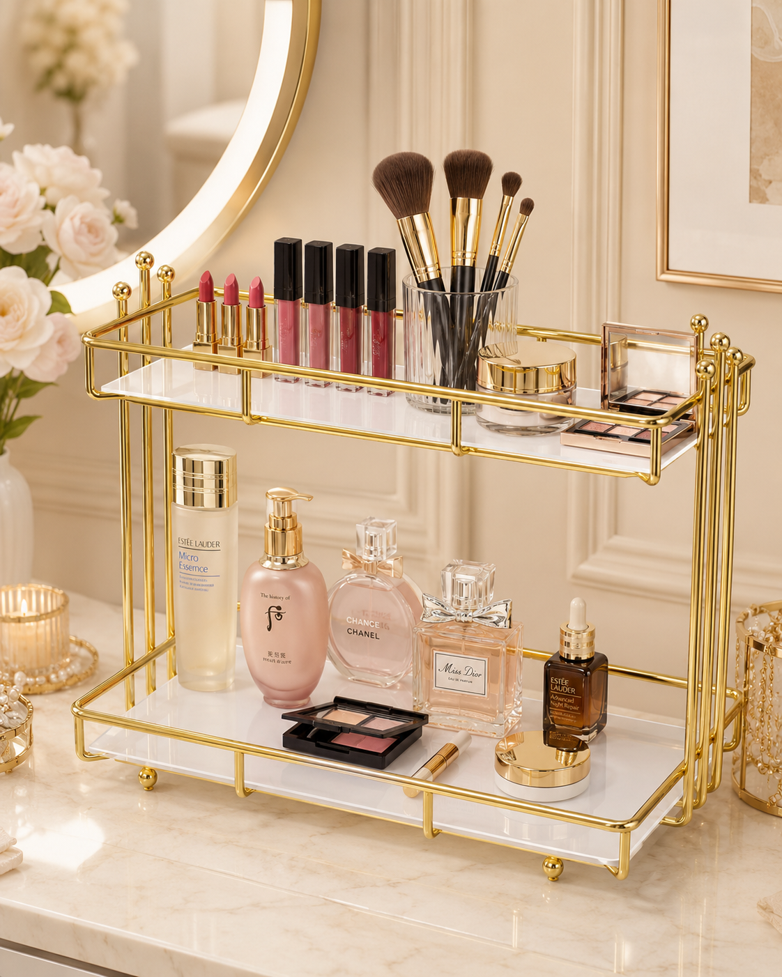 Luxury makeup orgainzer, Bathroom & Dressing Table Organizer