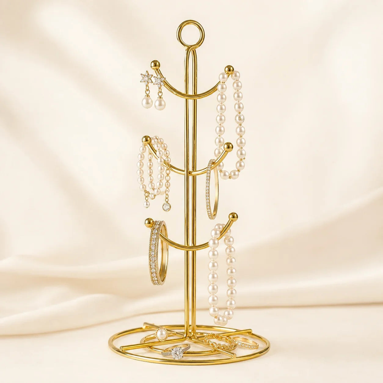 Hafsa Decor Iron Jewelry & Braslets Stand